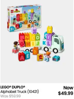 Myer Now LEGO DUPLO Alphabet Truck offer