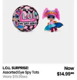 Myer LO.L. SURPRISE! Assorted Eye Spy Tots offer