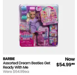Myer BARBIE Assorted Dream Besties Get Ready With Me offer