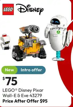 Target LEGO Disney Pixar Wall-E & Eve offer