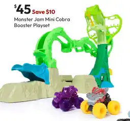 Target Monster Jam Mini Cobra Booster Playset offer