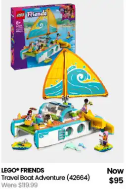 Myer LEGO FRIENDS Travel Boat Adventure offer