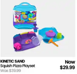 Myer Kinetic sand Squish Pizza Playset offer