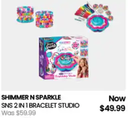 Myer Shimmer n sparkle sns 2 in 1 bracelet studio offer