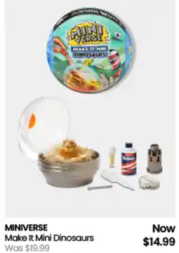 Myer Miniverse Make It Mini Dinosaurs offer