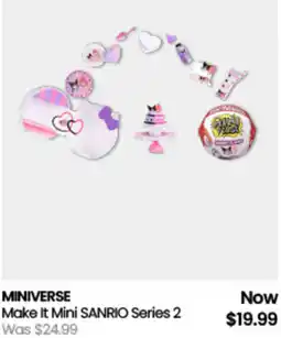 Myer Miniverse Make It Mini SANRIO Series 2 offer