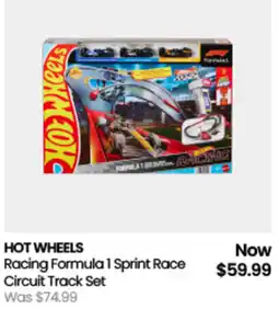 Myer Hot wheels Racing Formula 1 Sprint Race Circuit Track Set offer