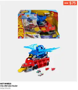 Myer Hot wheels City Ultimate Hauler offer