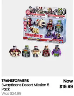 Myer Transformers Swapticons Desert Mission offer