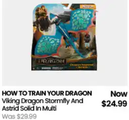 Myer HOW TO TRAIN YOUR DRAGON Viking Dragon Stormfly And Astrid Solid In Multi offer