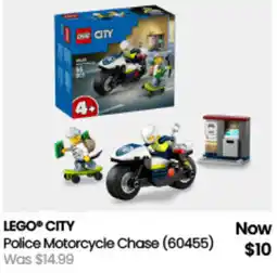 Myer Lego city Police Motorcycle Chase offer