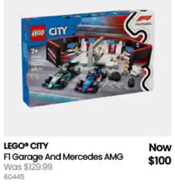 Myer Lego city Fl Garage And Mercedes AMG offer
