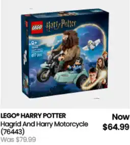 Myer Lego harry potter Hagrid And Harry Motorcycle offer