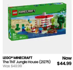 Myer Lego minecraft The TNT Jungle House offer