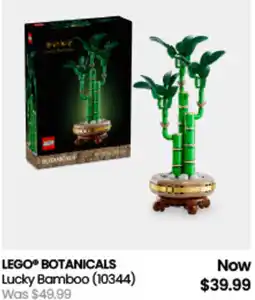 Myer Lego botanicals lucky bamboo offer