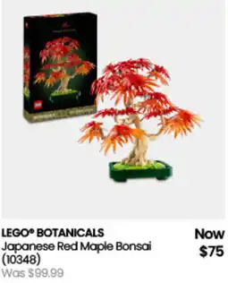 Myer Lego botanicals japanese red maple bonsai offer