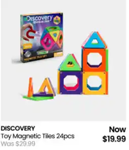 Myer Discovery Toy Magnetic Tiles offer