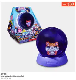 Myer Bitzee Interactive Pet Hamster Ball offer