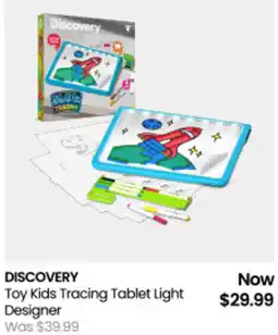 Myer Discovery Toy Kids Tracing Tablet Light Designer offer