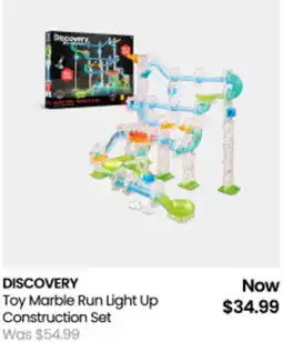 Myer Discovery toy marble run light up Construction Set offer