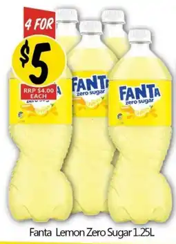 Not Quite Right Fanta Lemon Zero Sugar offer