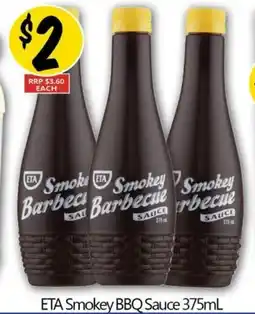 Not Quite Right ETA Smokey BBQ Sauce offer