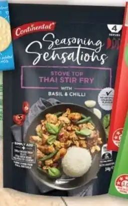 Not Quite Right Continental Seasoning Sensations Thai Stir Fry offer