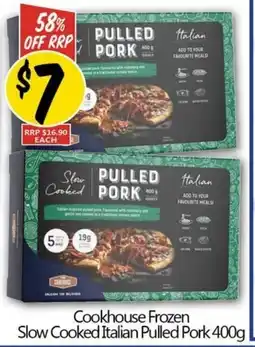 Not Quite Right Cookhouse Frozen Slow Cooked Italian Pulled Pork offer