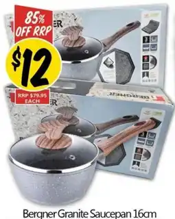 Not Quite Right Bergner Granite Saucepan offer