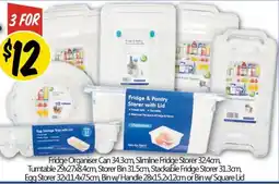 Not Quite Right Fridge Organiser Can, Slimline Fridge Storer, Turntable, Storer Bin, Stackable Fridge Storer, Egg Storer, Bin w/Handle offer