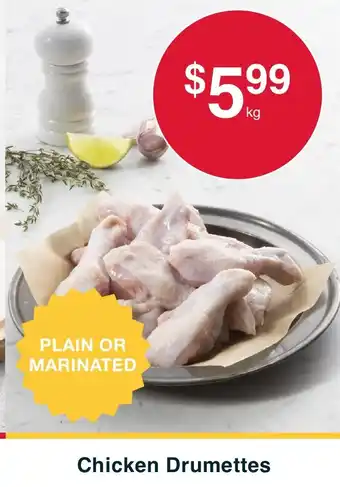 Australian Butchers Store Chicken drumettes offer