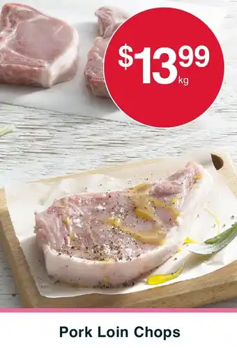 Australian Butchers Store Pork loin chops offer