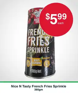 Australian Butchers Store Nice n tasty french fries sprinkle offer