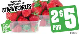 Farmer Jack's Strawberries offer