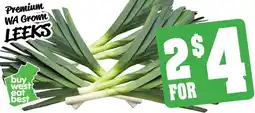Farmer Jack's Leeks offer