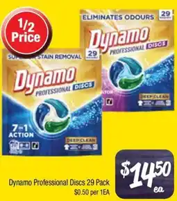 Farmer Jack's Dynamo professional discs offer