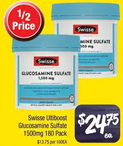 Farmer Jack's Swisse Ultiboost Glucosamine Sulfate offer