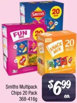 Farmer Jack's Smiths multipack chips offer