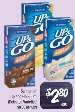 Farmer Jack's Sanitarium Up and Go offer