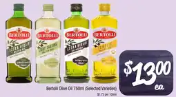 Farmer Jack's Bertolli Olive Oil offer