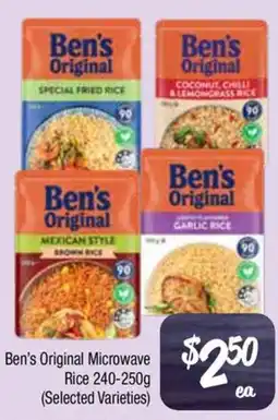 Farmer Jack's Ben's Original Microwave Rice offer