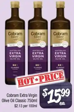 Farmer Jack's Cobram Extra Virgin Olive Oil Classic offer