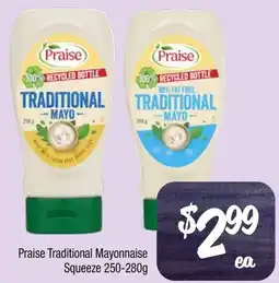 Farmer Jack's Praise traditional mayonnaise squeeze offer