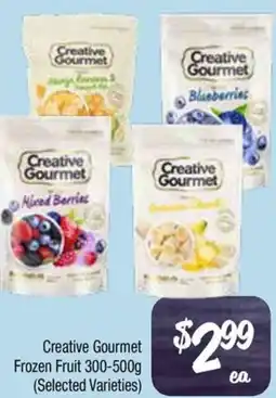 Farmer Jack's Creative gourmet frozen fruit offer