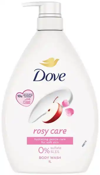 IGA Dove Body Wash 1 Litre Selected Varieties offer