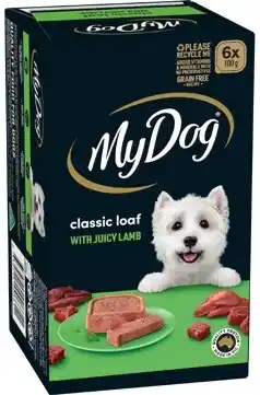 IGA My Dog Wet Dog Food 6x100g Selected Varieties offer