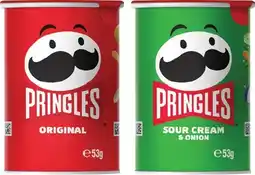 IGA Pringles Chips 53g Selected Varieties offer