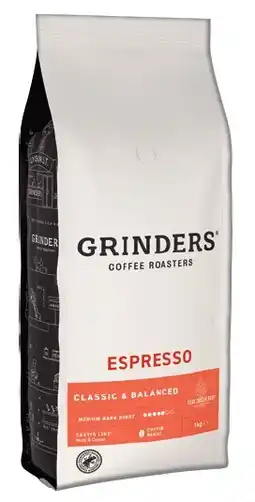IGA Grinders Coffee Beans 1kg Selected Varieties offer