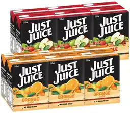 IGA Just Juice 6x200mL Selected Varieties offer