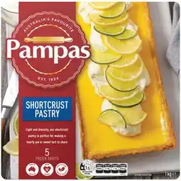 IGA Pampas Shortcrust Pastry 1kg offer